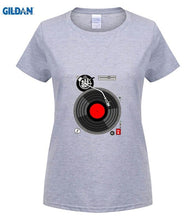 Load image into Gallery viewer, Funny Vinyl Record T Shirt Men Dj Turntable Death Metal Music T-Shirt Humor Heavy Metal Hip Hop Tshirt Tops Hipster Harajuku Tee