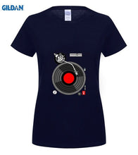 Load image into Gallery viewer, Funny Vinyl Record T Shirt Men Dj Turntable Death Metal Music T-Shirt Humor Heavy Metal Hip Hop Tshirt Tops Hipster Harajuku Tee
