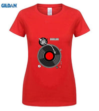 Load image into Gallery viewer, Funny Vinyl Record T Shirt Men Dj Turntable Death Metal Music T-Shirt Humor Heavy Metal Hip Hop Tshirt Tops Hipster Harajuku Tee