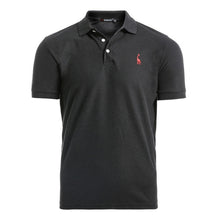 Load image into Gallery viewer, Nuevo Polo de hombre NEGIZBER, Polo informal de algodón con bordado de ciervo para hombres, polo de manga corta de gran cantidad para hombres
